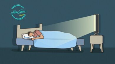 آیا خوابیدن با تلویزیون روشن مضر است؟